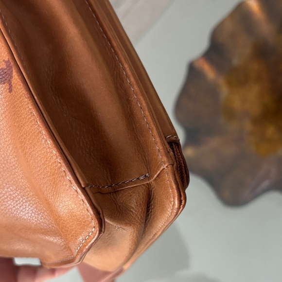 Fossil Brown Leather Crossbody Bag - Picture 7 of 9